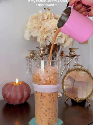 TikTok post by @richelleelord for Reduce. Caption reads: [...] #coffeetumbler #coffeetogo #icedcoffee....