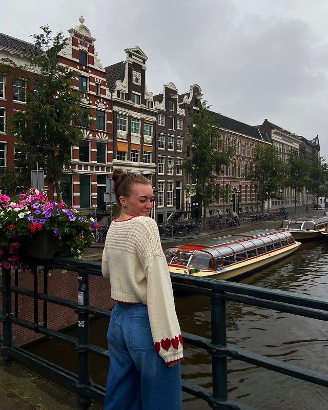 Instagram post by @alliehbennett for InfluenceHer Collective. Caption reads: if i could bottle up june and keep her in my....