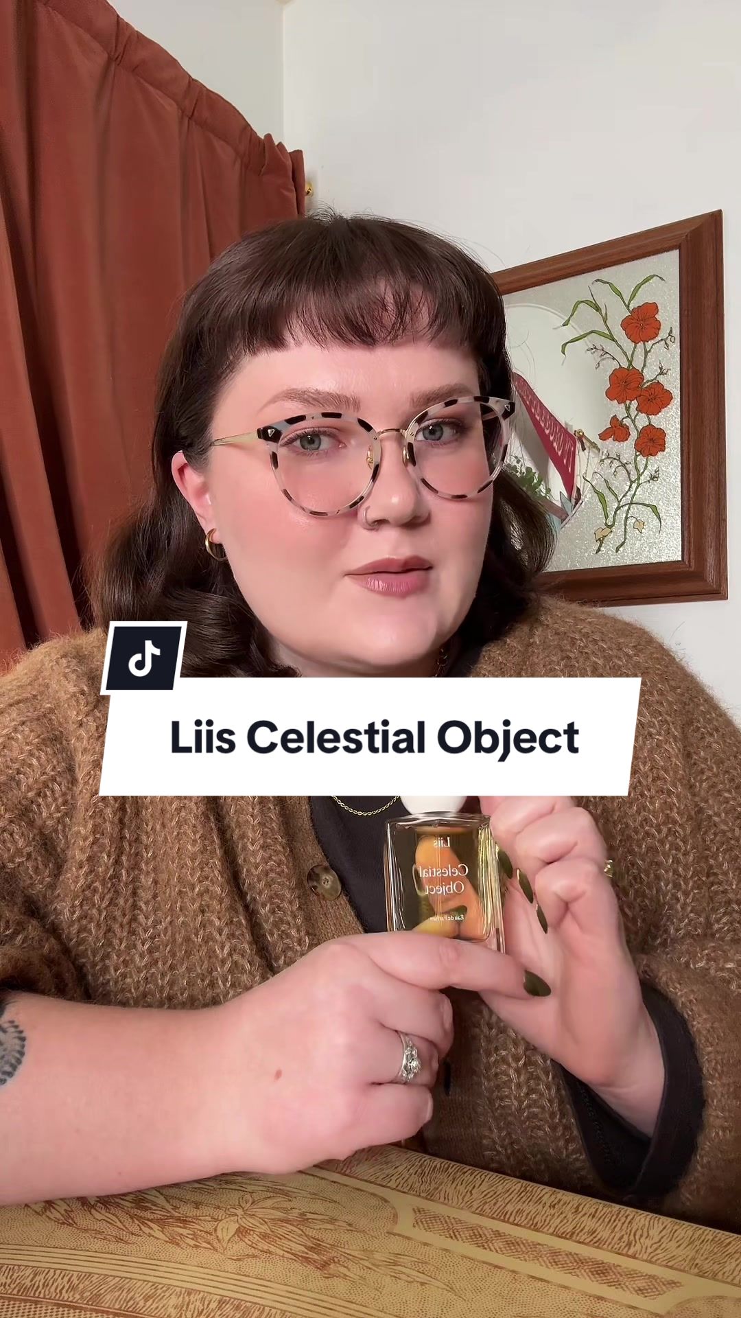 TikTok post by @eliselovessmells for Twisted Lily. Caption reads: (Gifted/affiliate) @Twisted Lily kindly sent over....