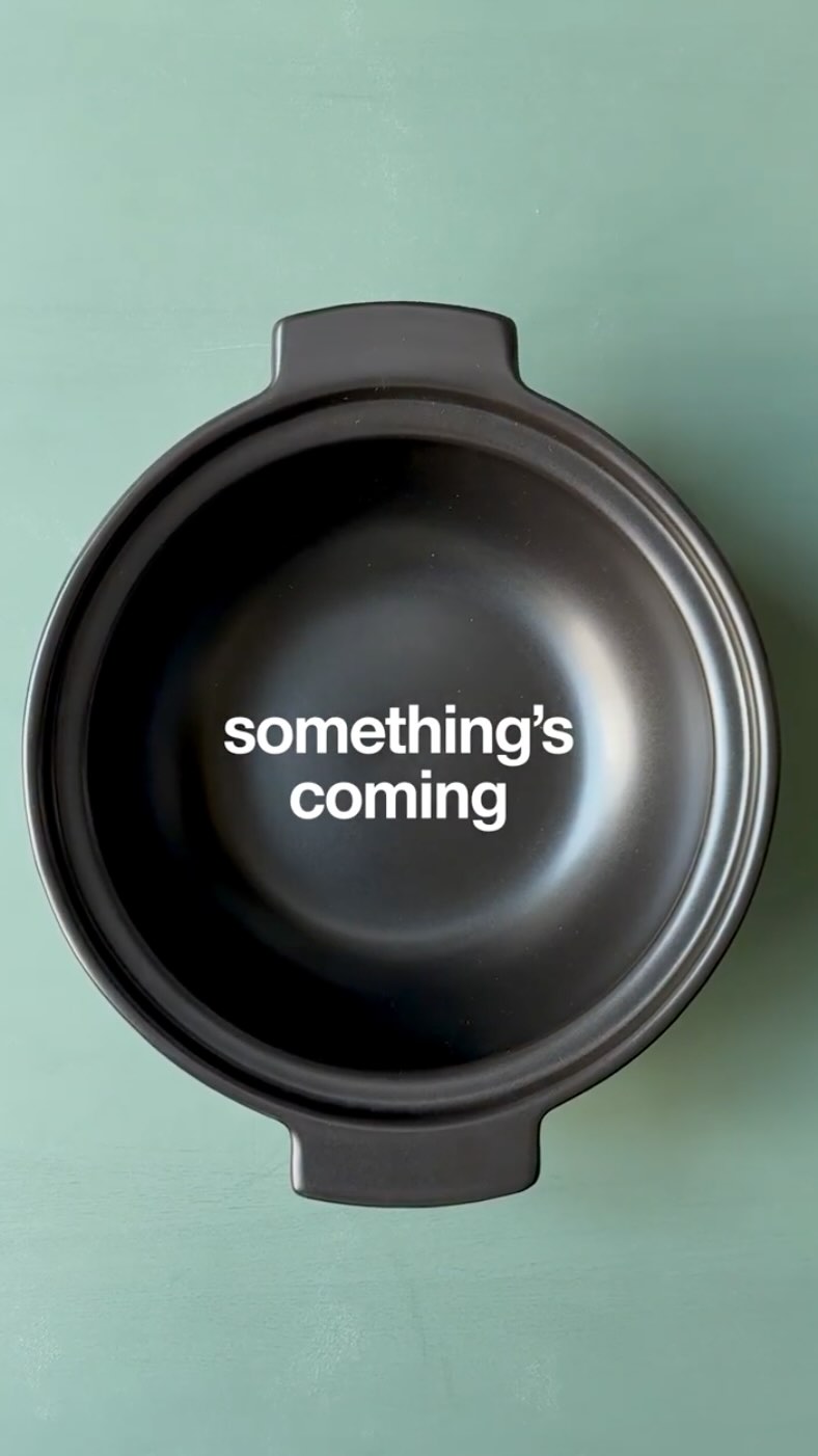 Instagram post by @danielhumm for Crate and Barrel. Caption reads: Good things take time, and I’ve been working on....