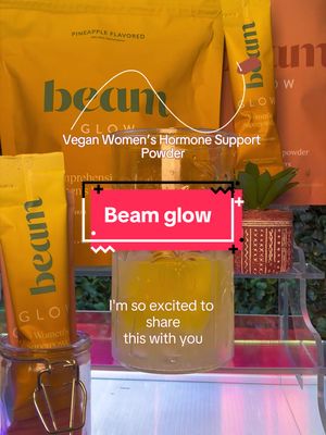 TikTok post by @danarosebud for Beam. Caption reads: Get Glowing With Beam Pineapple 🍍 Limited Edition....