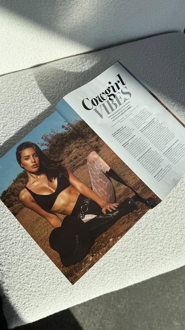 Instagram post by @joeysardi for MAXIM. Caption reads: your girl made it in Maxim!! @maximmag....