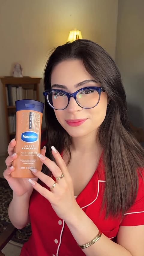 Instagram post by @celainesasmr for Vaseline. Caption reads: Slowing down the day with Vaseline ♥️ Try....