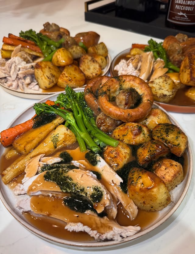 Instagram post by @boothys_sw_insta19 for JD SEASONINGS. Caption reads: You know what I love? …. Cooking a roast dinner on....