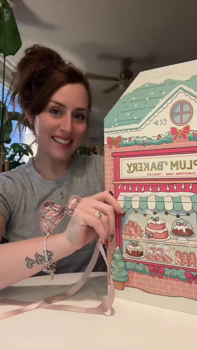 Instagram post by @rosymaplesloth for Sanrio. Caption reads: Open day 15 of my Sanrio advent calendar with me!....