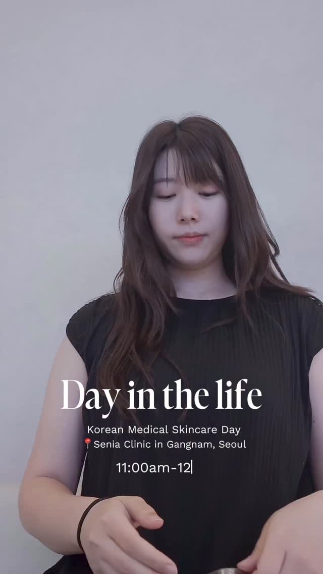 Instagram post by @mana_morizaki for Xenia Clinic. Caption reads: 2度目のセニアクリニックさんへ📍
空間も、とっても丁寧で優しいスタッフさんも
施術も大好きです。
....