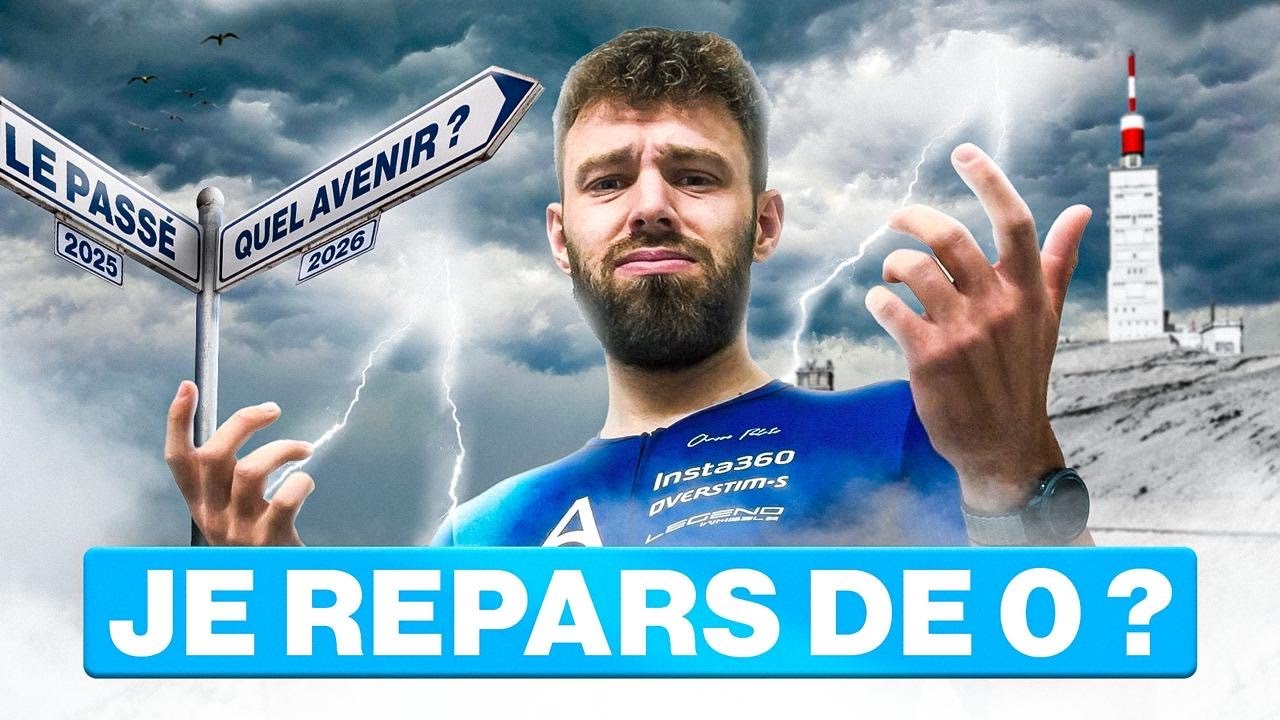 YouTube post by @QuentinRCycling for Zwift. Caption reads: I'VE LOST EVERYTHING!? - Goals, preparation,....