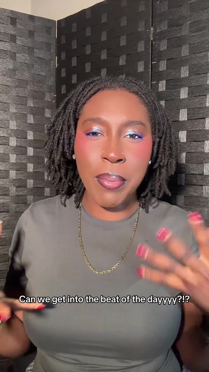 TikTok post by @ejdarams for Adriana Nichole Cosmetics. Caption reads: [...] DO WE LIKE DO WE LOVE LMK?!? @Adriana....