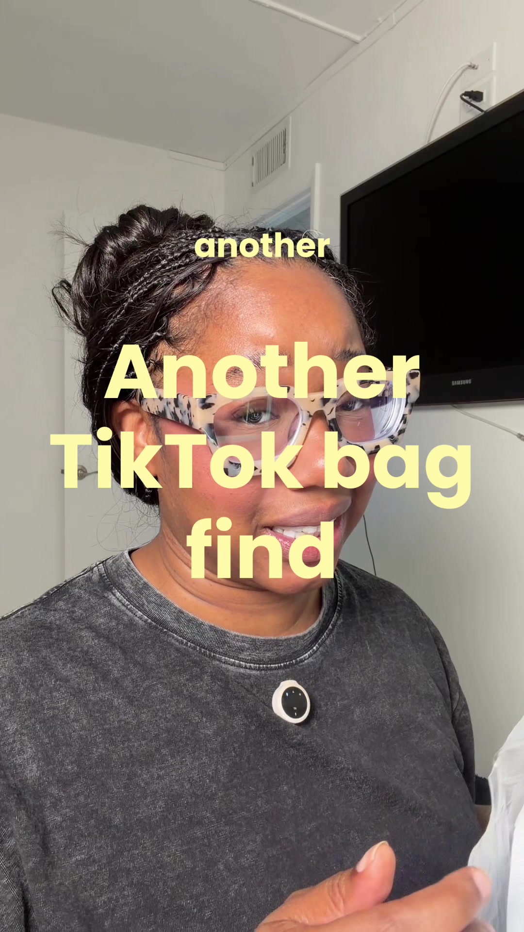 TikTok post by @btaylorbeauty for Iris And Rainbow. Caption reads: [...] @Rainbow Boutique LLC #bagsoftiktok....