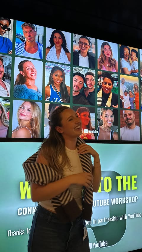 Instagram post by @lucycdale for Nespresso. Caption reads: [...] #shopwithme #shoppingvlog #nespressopods....