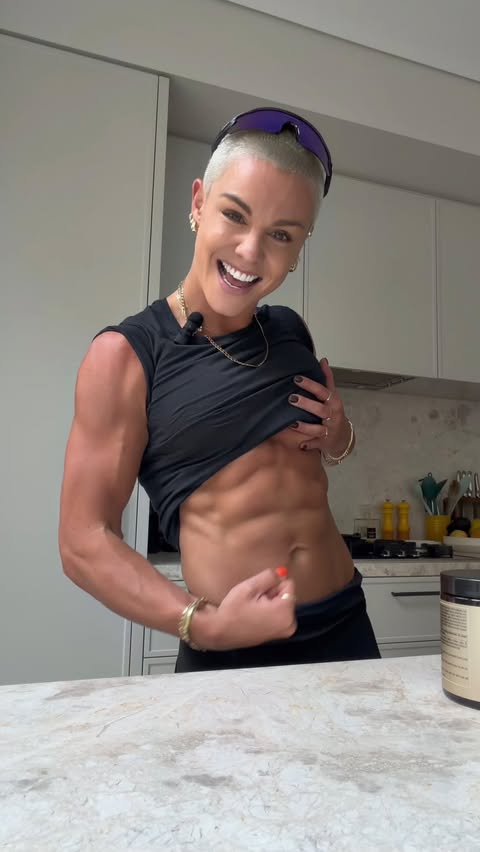 Instagram post by @katiewilliams for JSHealth Vitamins. Caption reads: [...] and my recovery....