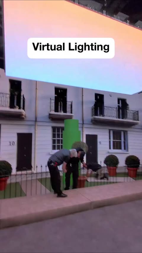 Instagram post by @caffa.jr for Aputure. Caption reads: [...] because you can still visualize a bit!....