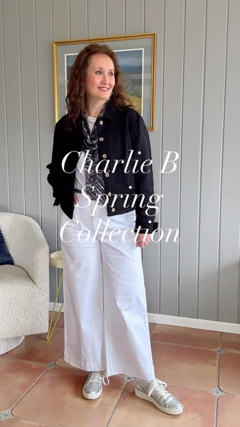 Instagram post by @beautifulfifties for Charlie B Collection. Caption reads: Spring ready with @charliebcollection! This light....