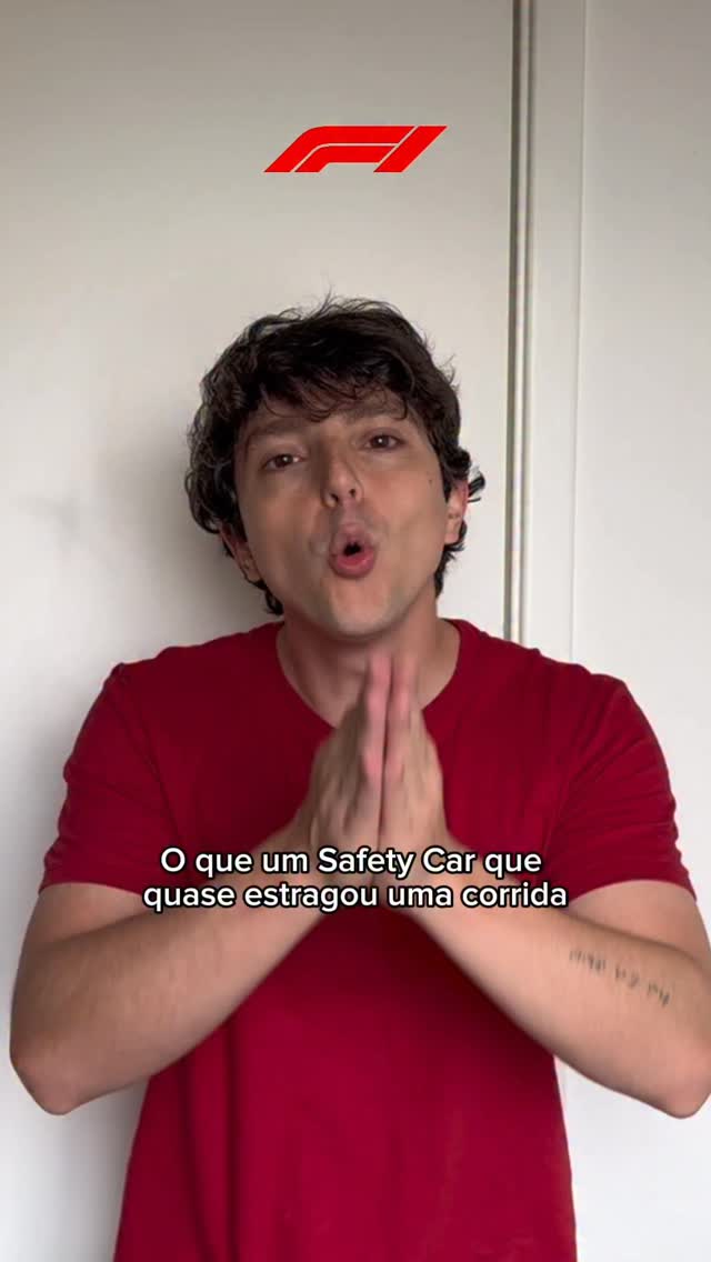 Instagram post by @bellini.muri for Santander. Caption reads: “Como foi a sua primeira vez na F1? Eu e o....