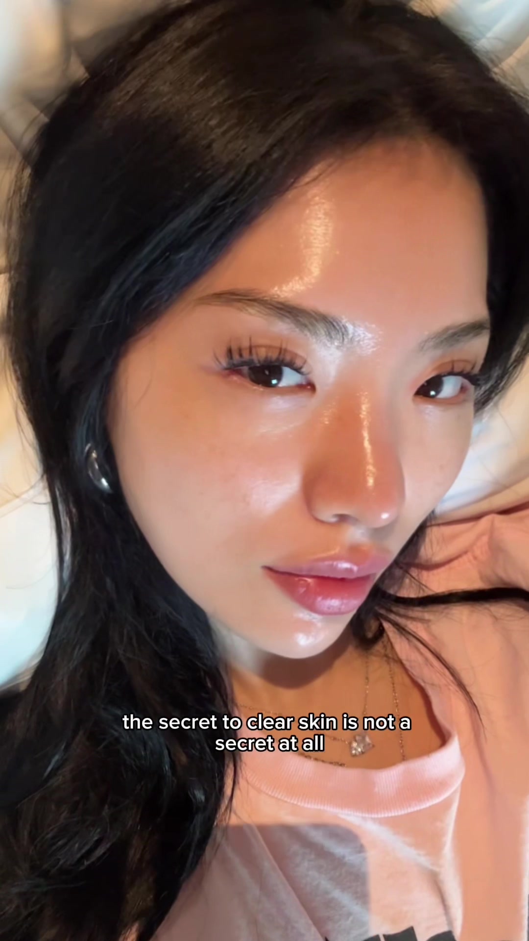 TikTok post by @bbyambi for Bloomkare. Caption reads: [...] #koreanbeautysecret #toner #kbeauty....
