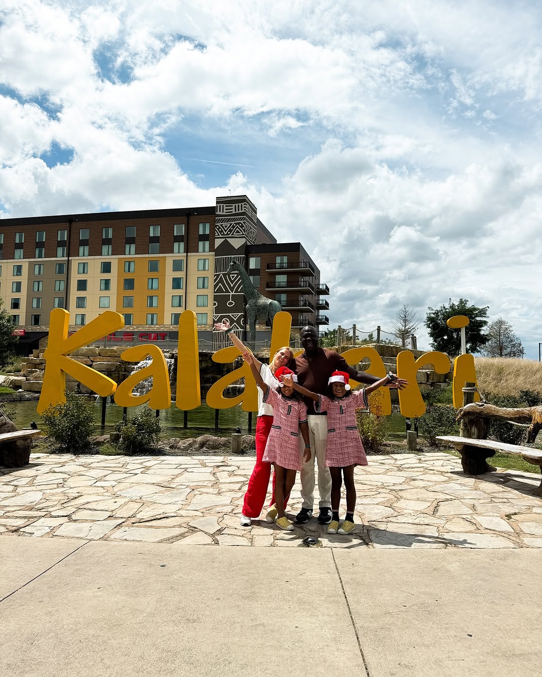 Instagram post by @lanaato for Kalahari Resorts. Caption reads: Some of our favorite memories have been made at....