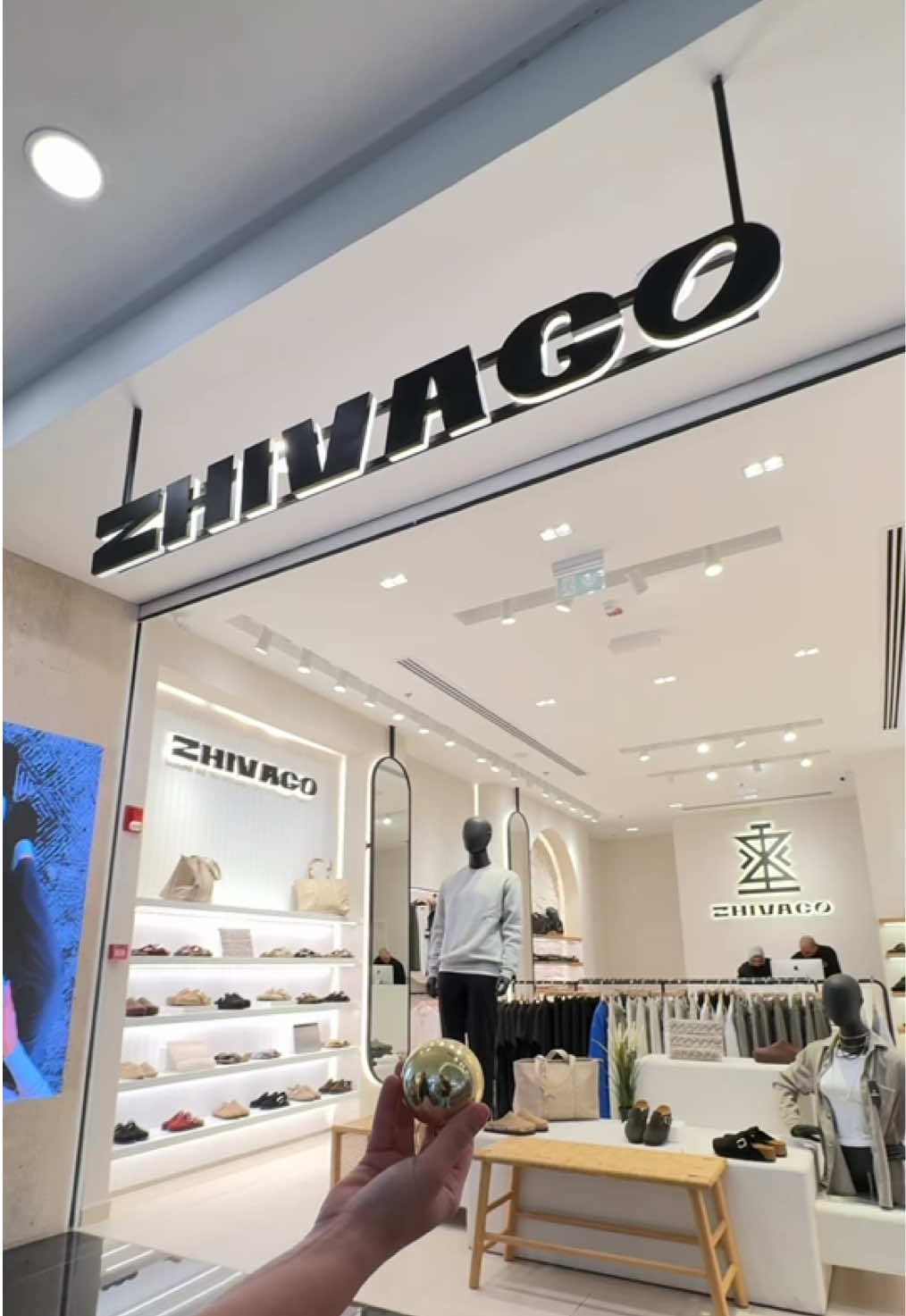 TikTok post by @citycentreegypt for Majid Al Futtaim. Caption reads: Zhivago has officially landed at City Centre....