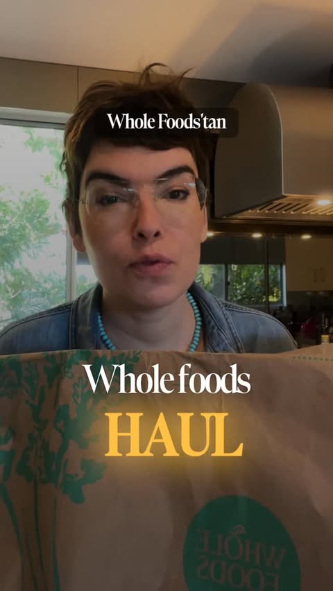 Instagram post by @nazlican_yoney for Whole Foods Market. Caption reads: #reklam @wholefoods.