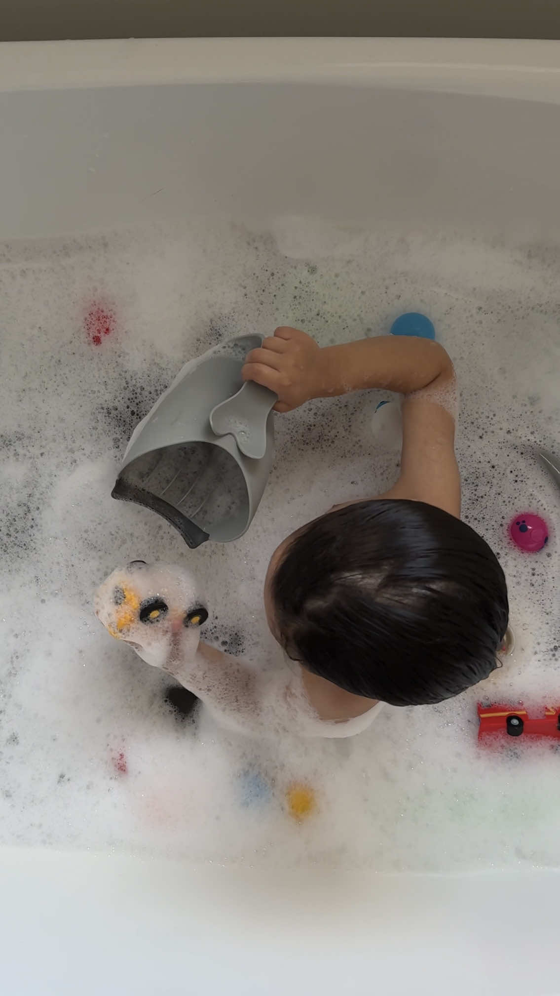 TikTok post by @ayesha.masoodi for Boogie Wipes. Caption reads: When my little one isn’t feeling his best, bath....