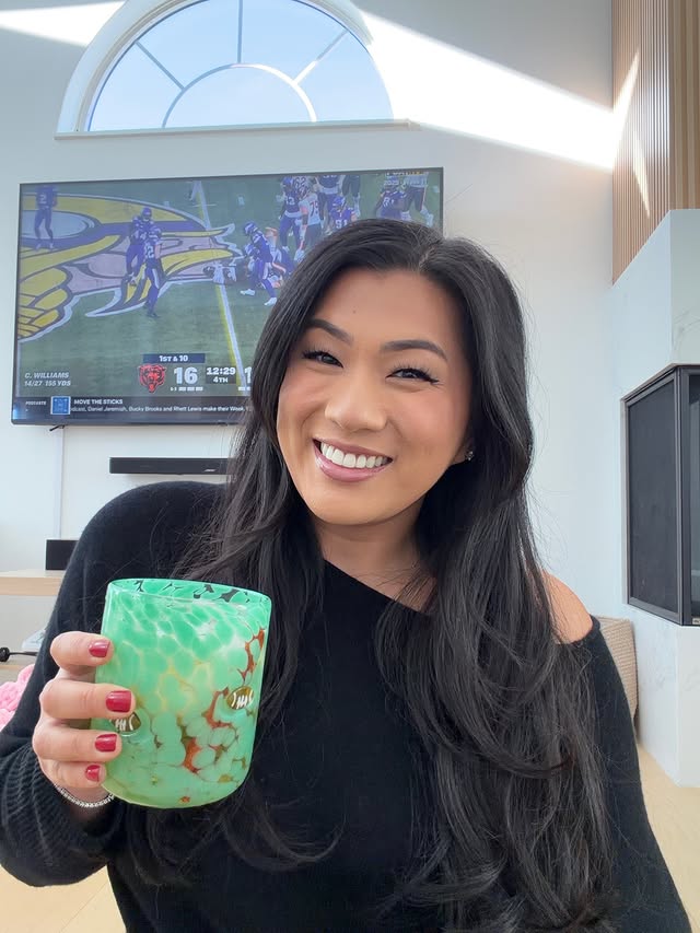 Instagram post by @mrsremiashten for DIRECTV. Caption reads: Game day has become a big event in the Parsons....