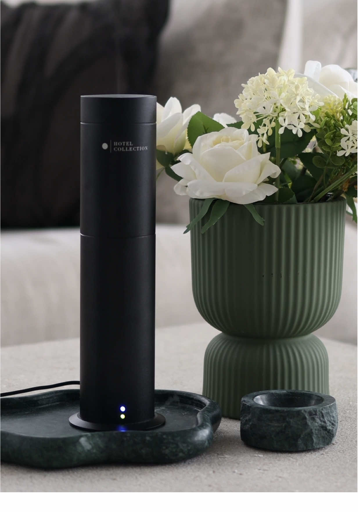 TikTok post by @rabsidd for Hotel Collection. Caption reads: [...] fresh, it’s perfect! 🤍 Shop now @Hotel....