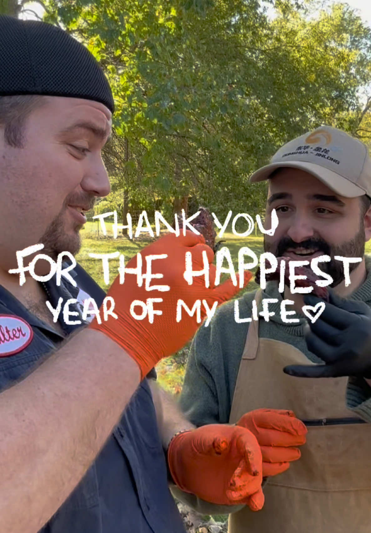 TikTok post by @michiganbbqaddicts for Char-griller. Caption reads: What a year it has been! Thank you to everyone....