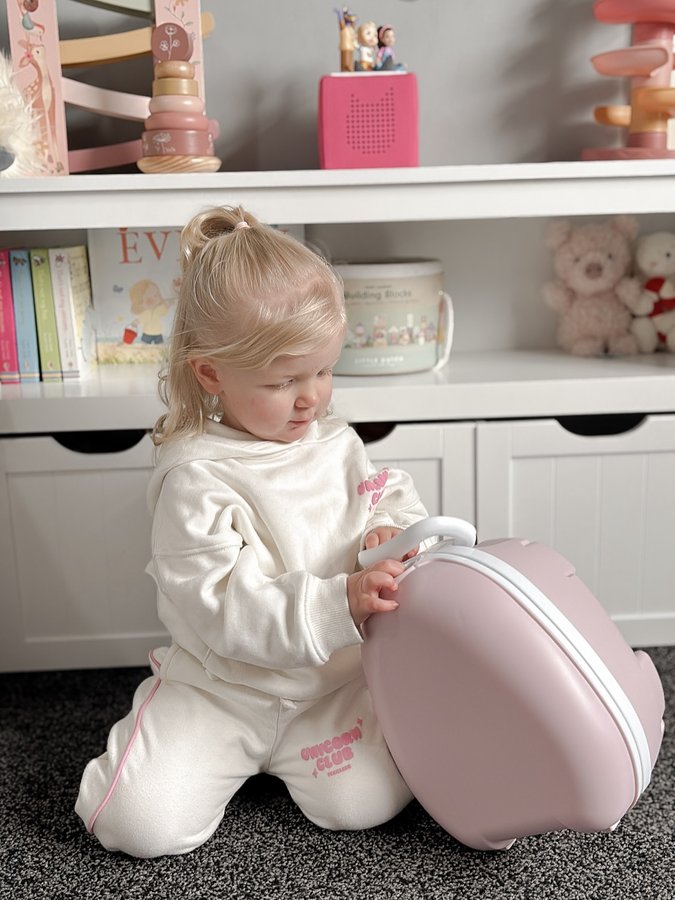 Instagram post by @harperandevelyn_x for My Carry Potty. Caption reads: [...] 💗 ad

We have kindly been sent the My Carry....