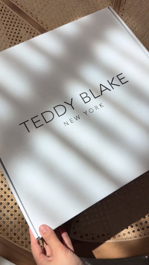 Instagram post by @kubikslife for Teddy Blake. Caption reads: [...] Which outfit would you pair it with?....