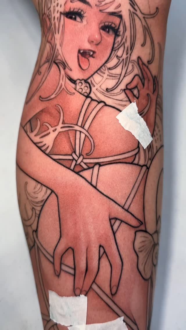 Instagram post by @hanytattoostyle for EZ Tattoo Supply. Caption reads: With the emoji here---!😆 sorry guys from....