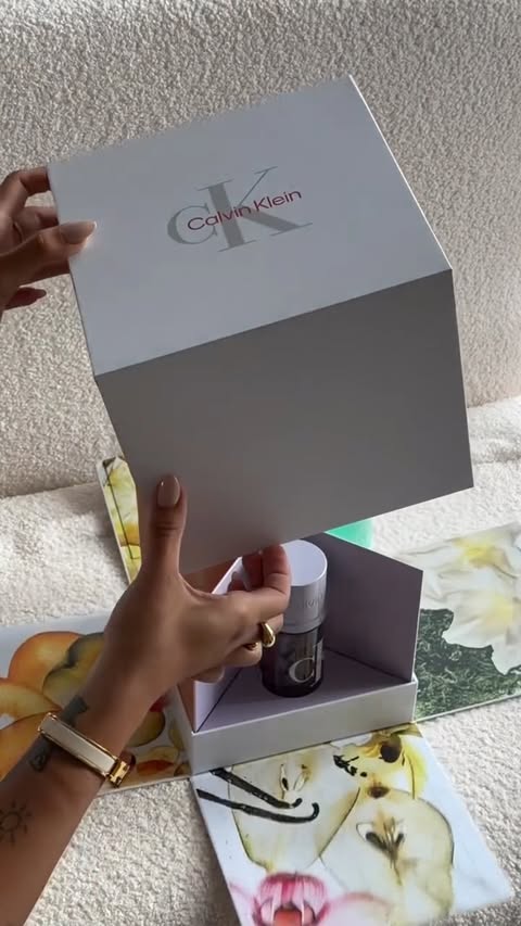 Instagram post by @luanaostling for Calvin Klein. Caption reads: new in from @calvinklein — I’m obsessed 🍋 
a....