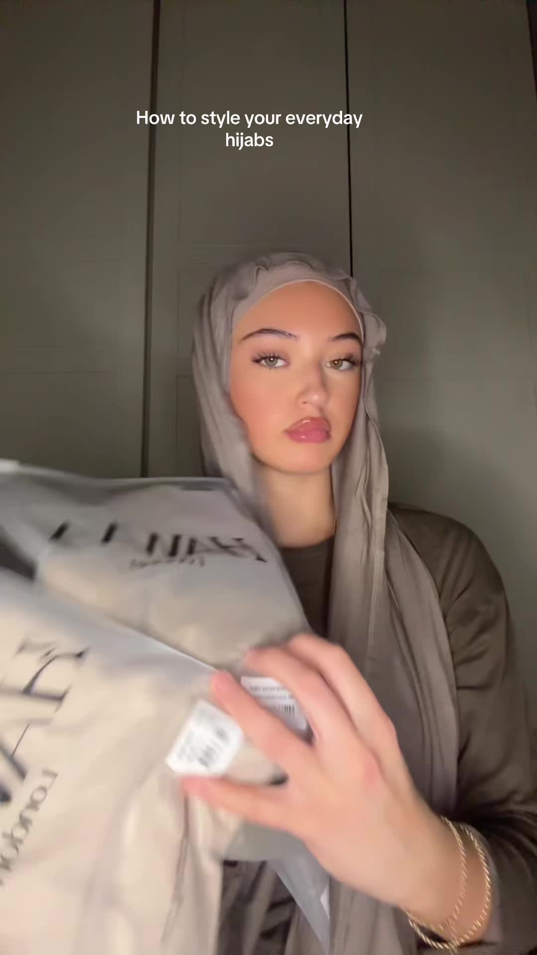 TikTok post by @safiajiber for Hawaa Clothing. Caption reads: @hawaa_clothing Black friday sale has started!!!....