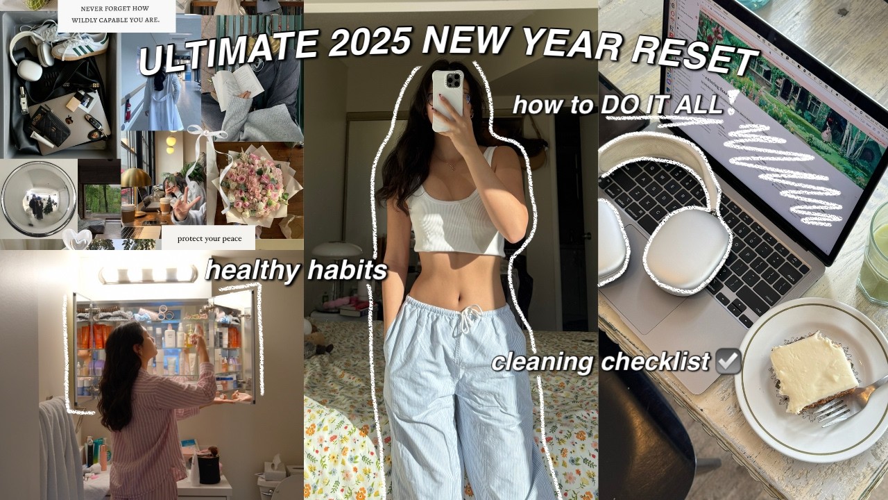 YouTube post by @BreannaQuan for KBDfans. Caption reads: HOW to make 2025 your BEST year yet 🌟 REALISTIC....