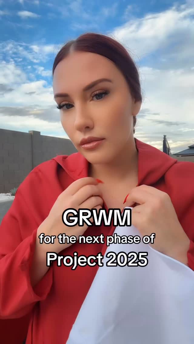 Instagram post by @aubrey_red_ for Halloween Costumes. Caption reads: Call me Of-Red 🫠 I wish I was joking, but… | Shop....