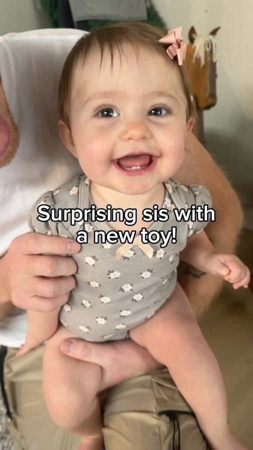 Instagram post by @happilyevansafterr for Move2Play. Caption reads: [...] for your baby, look NO FURTHER than....