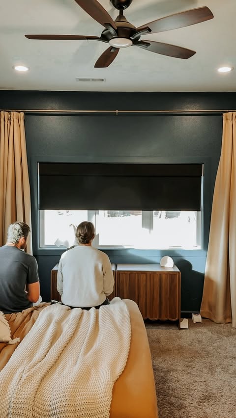 Instagram post by @meadowclarkhome for Graywind. Caption reads: [...] has turned into a cave thanks to....