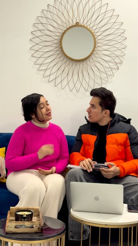 Instagram post by @thestreetstalkers for AGARO Lifestyle. Caption reads: He didn’t just gift me a hair dryer, he gifted me....