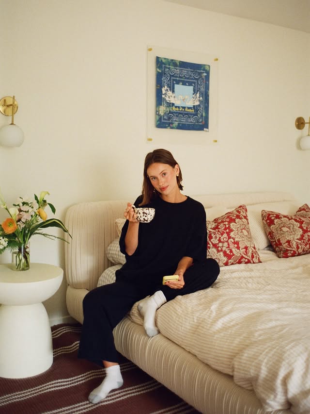 Instagram post by @haileypolk for Natural Cycles°. Caption reads: [...] a sibling, I’ve been using the....