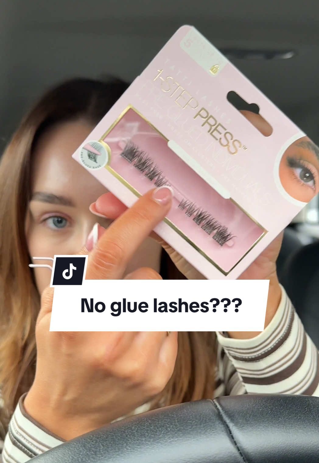 TikTok post by @blendbyhan for TATTI LASHES. Caption reads: [...] 🙌🏻 quickest lashes I’ve done in my life....