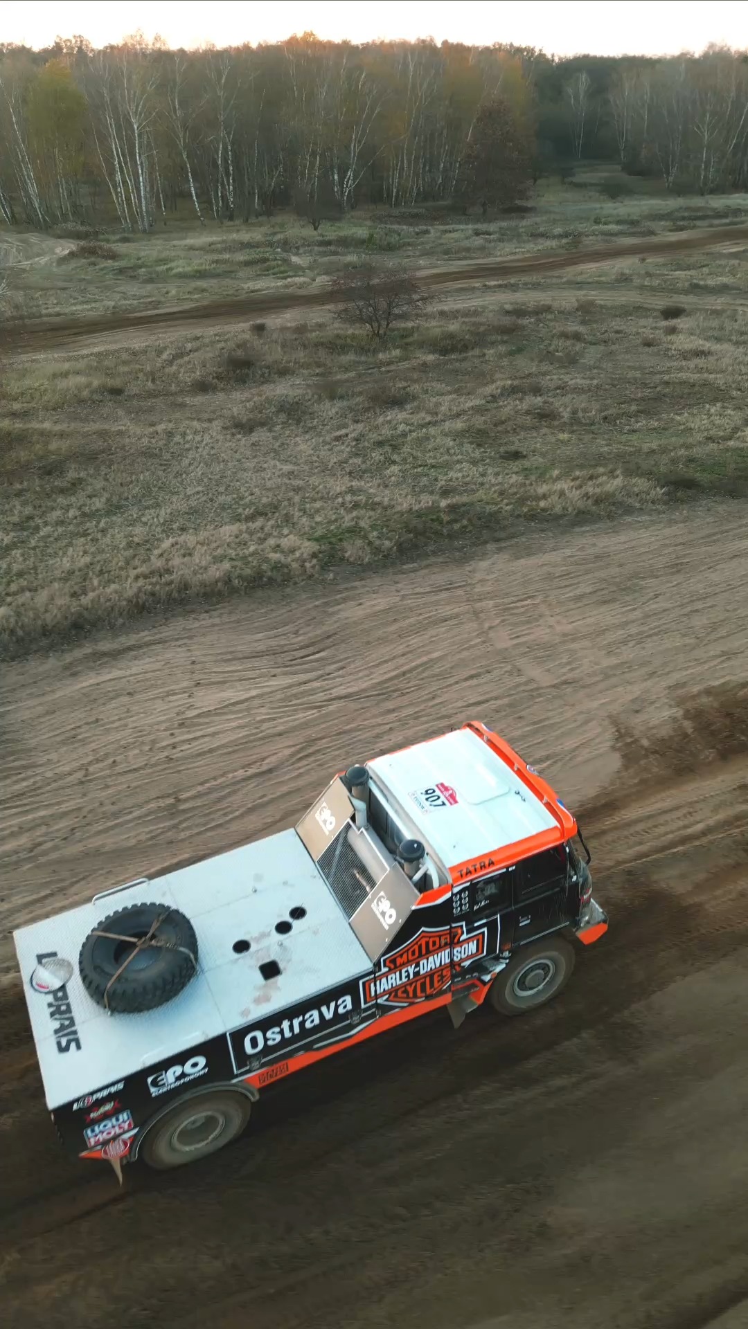 Instagram post by @harleydavidsonostrava for Harley-Davidson. Caption reads: .