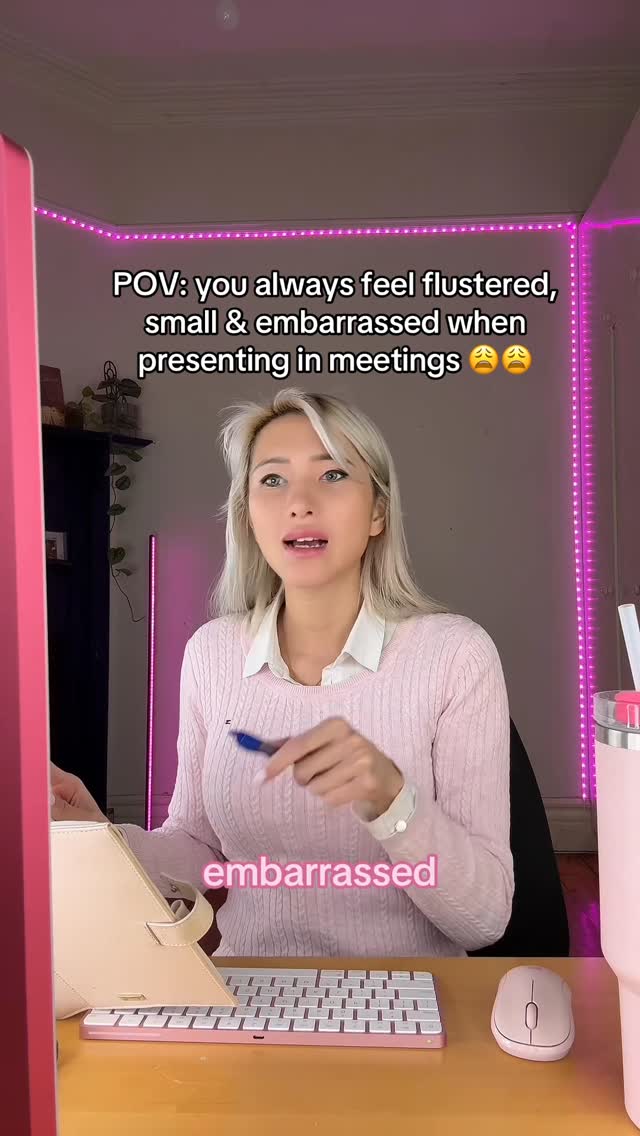 Instagram post by @sarahrav for Notability. Caption reads: My top tips to command any room or meeting you’re....