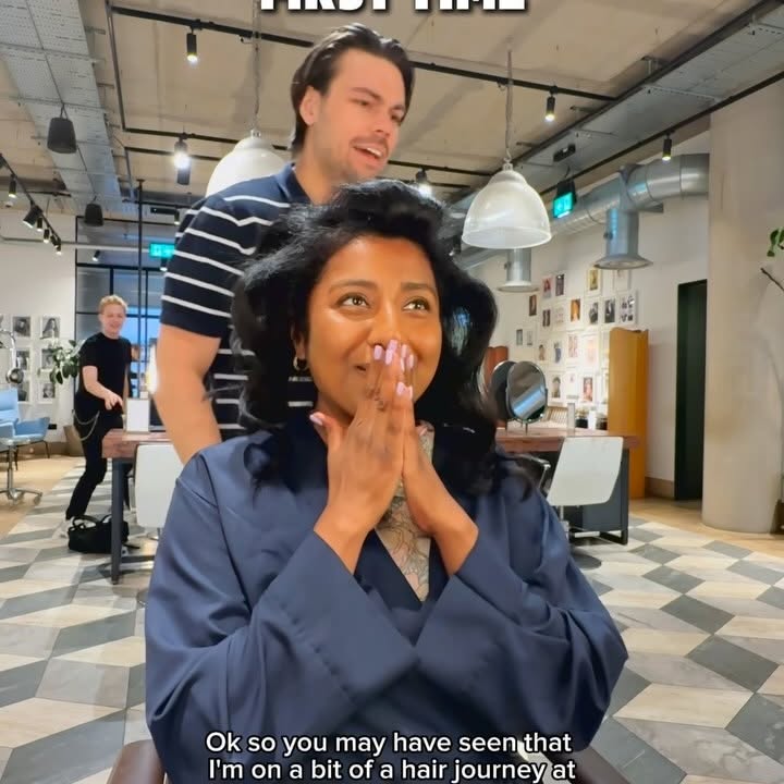 Instagram post by @exploringlondon for Bio Sculpture. Caption reads: [...] best salon and my go to for hair,....