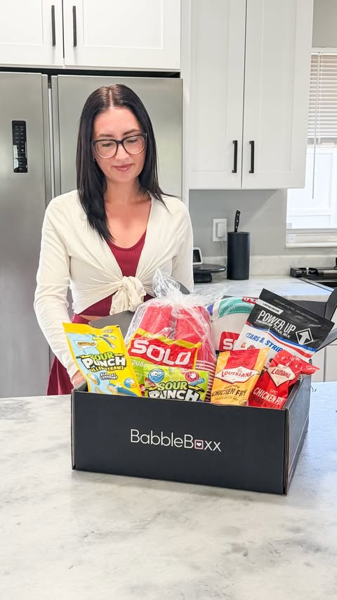 Instagram post by @rachelbreanna_ for BabbleBoxx. Caption reads: [...] just got a whole lot easier thanks to....