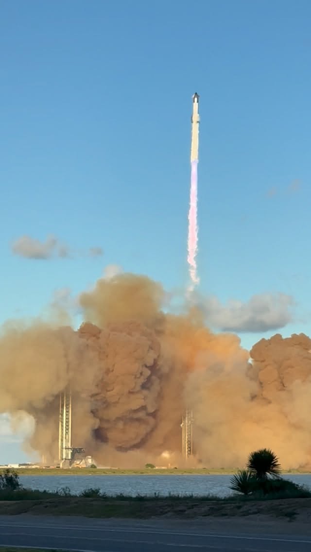 Instagram post by @joerogan for SpaceX. Caption reads: Went to see the @spacex launch live.  It was....