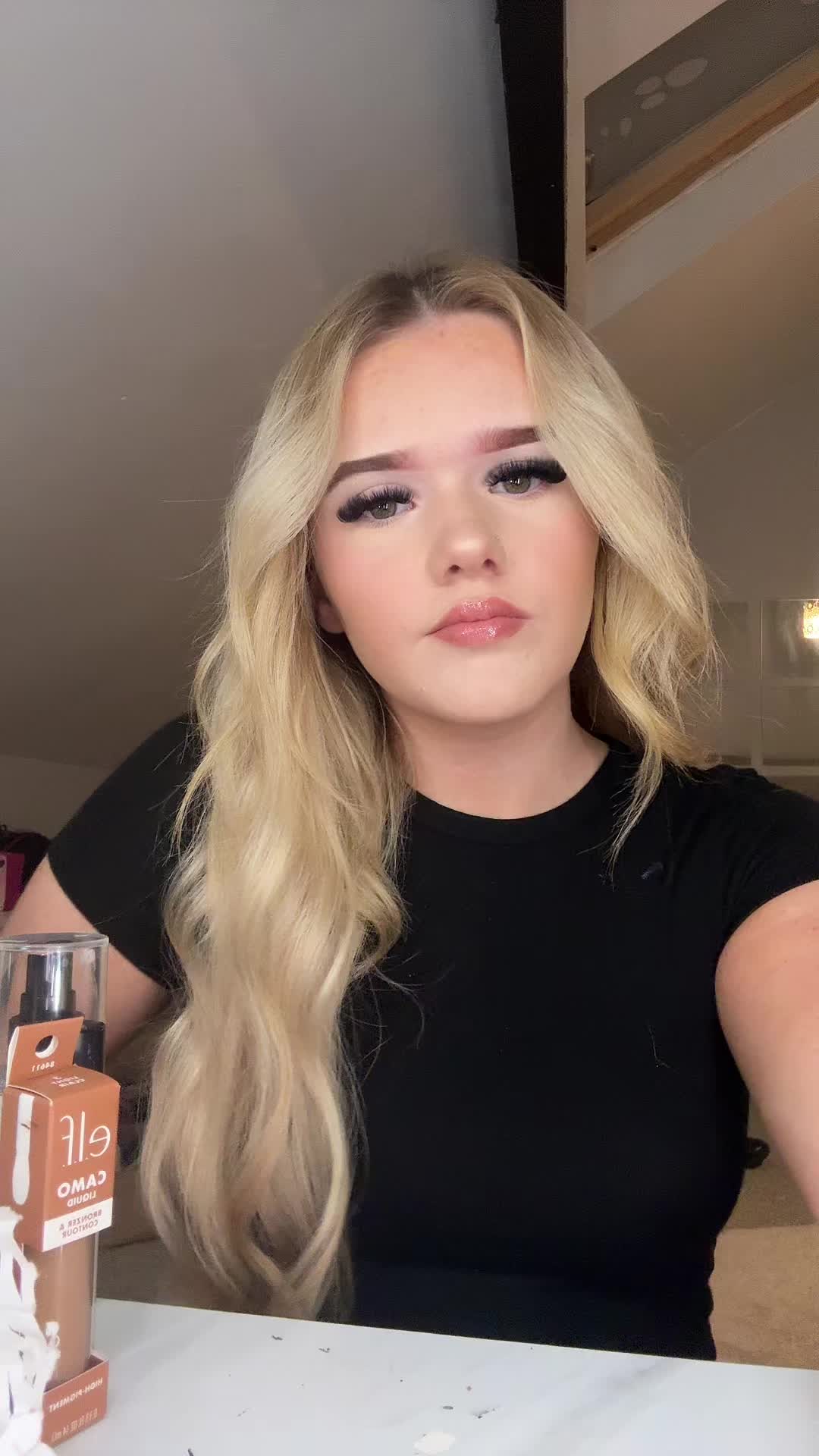 TikTok post by @milliejadehartleyy for Rebellious Fashion. Caption reads: Thankyou for all this 💞 @Youngseehair @Rebellious....