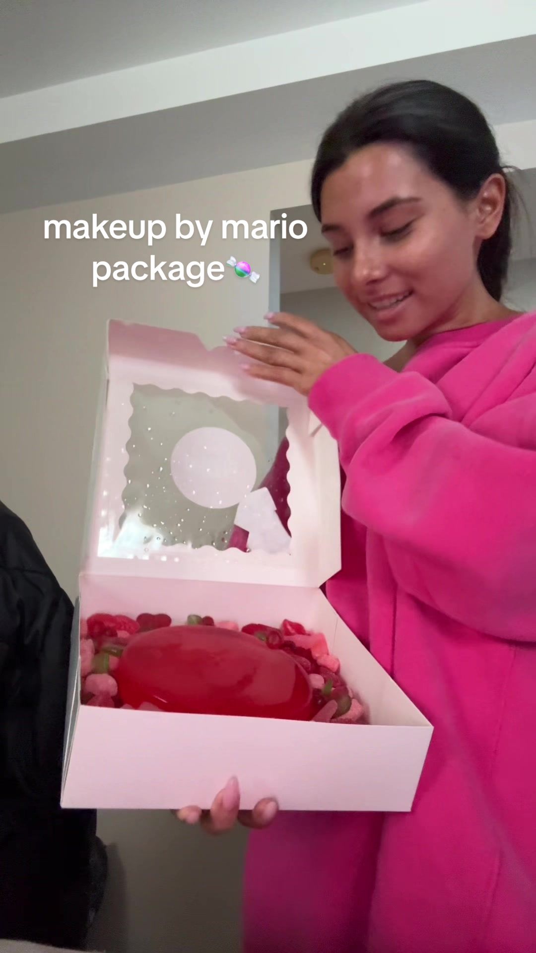 TikTok post by @sofiareparto for MAKEUP BY MARIO. Caption reads: @Makeup By Mario 🍬💋🤭 .