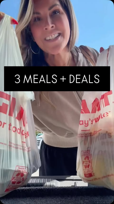 Instagram post by @phillyfoodgirl for Giant. Caption reads: Three easy dinners from @GIANT, all ready in under....