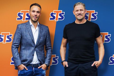 Instagram post by @pschmeichel1 for STS. Caption reads: Excited to be the new brand ambassador of STS!....