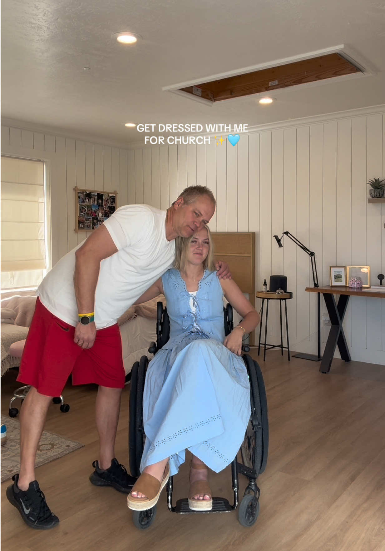 TikTok post by @emily.traveller for Free People. Caption reads: Happy Sunday!!! OBSESSED with this dress @Free....