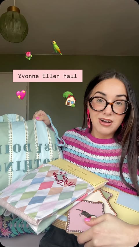 Instagram post by @brookehewer for Yvonne Ellen. Caption reads: Thank you so much @yvonneellen hopefully not too....