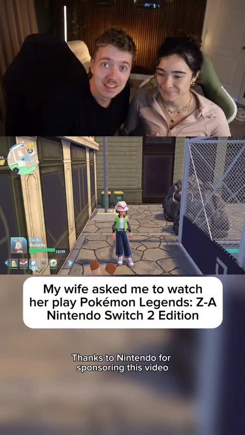 Instagram post by @morrisonjacktv for Nintendo. Caption reads: #NintendoPartner ….since filming this she has....